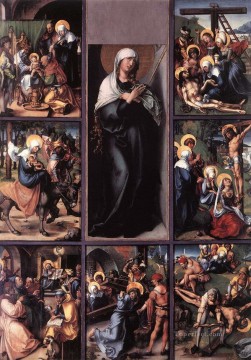  del - Los siete dolores de la Virgen Renacimiento norteño Alberto Durero